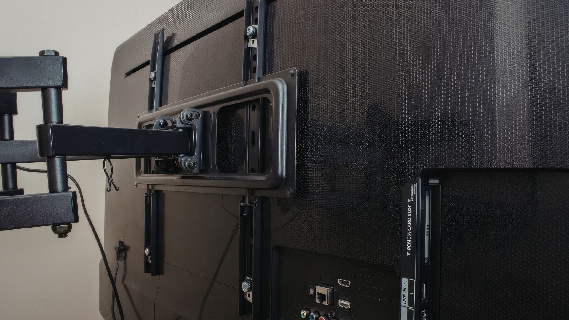 TV mounting and ceiling fan installation